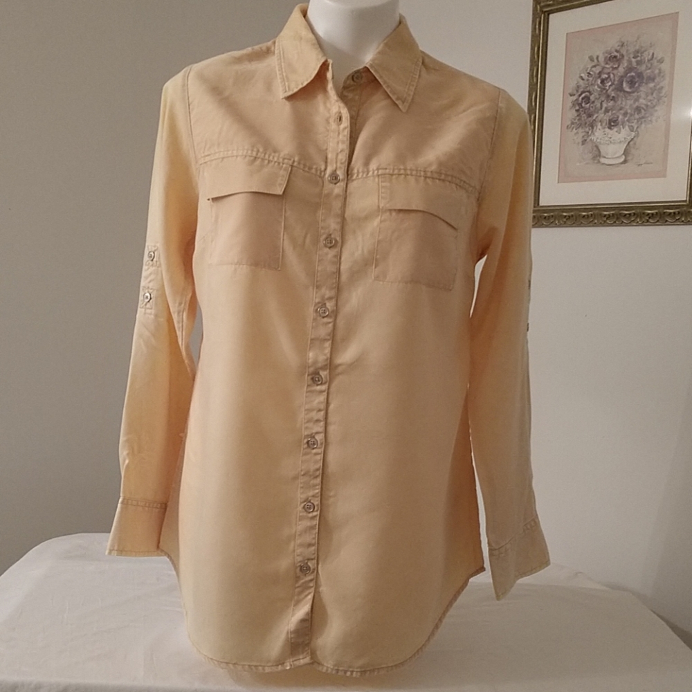 Soft Surroundings button up top women's Small